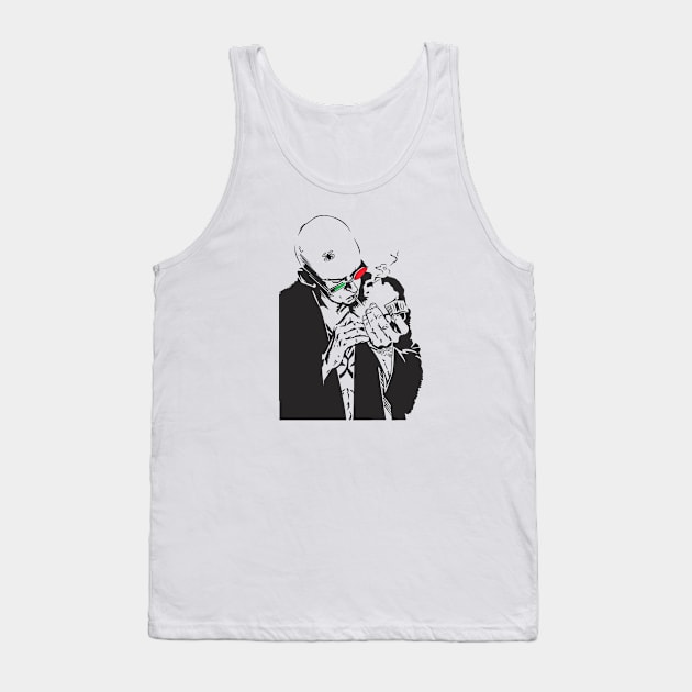 comic cartoons Spider Jerusalem Tank Top by Zacharys Harris